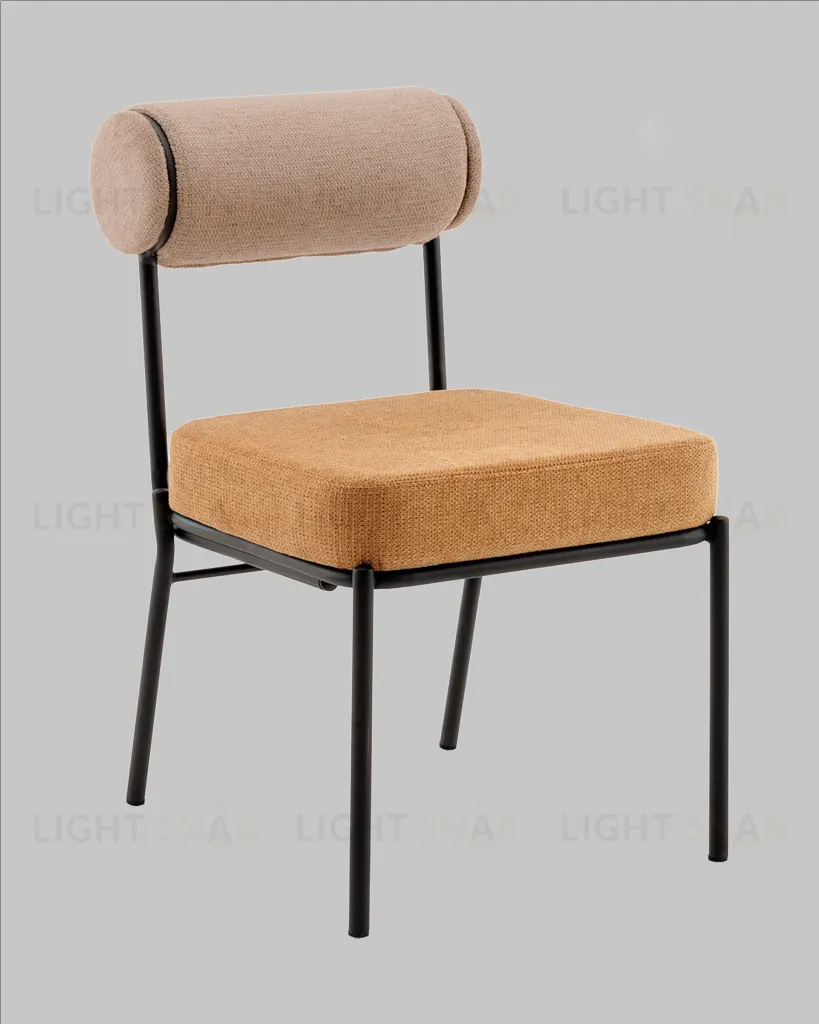 Стул обеденный Ponpoun бежевый терракотовый УТ000040465