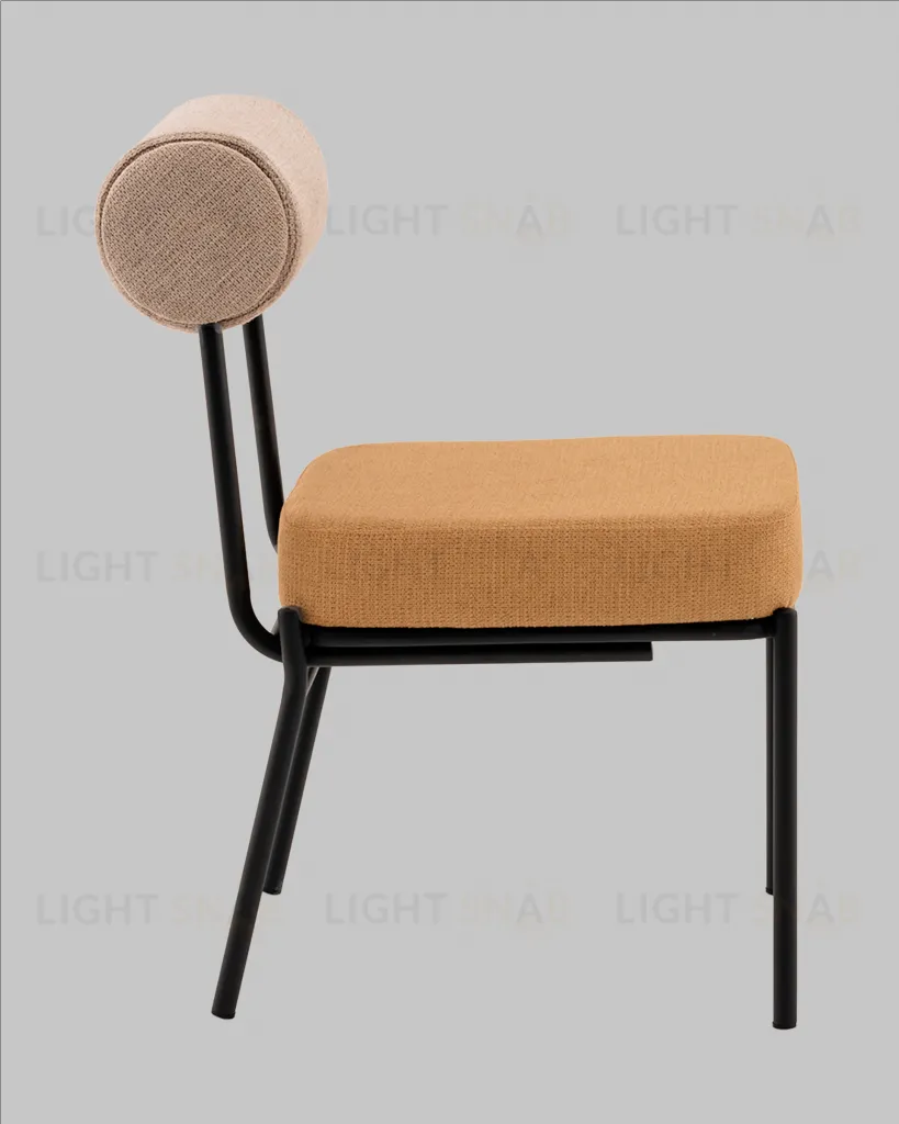 Стул обеденный Ponpoun бежевый терракотовый УТ000040465