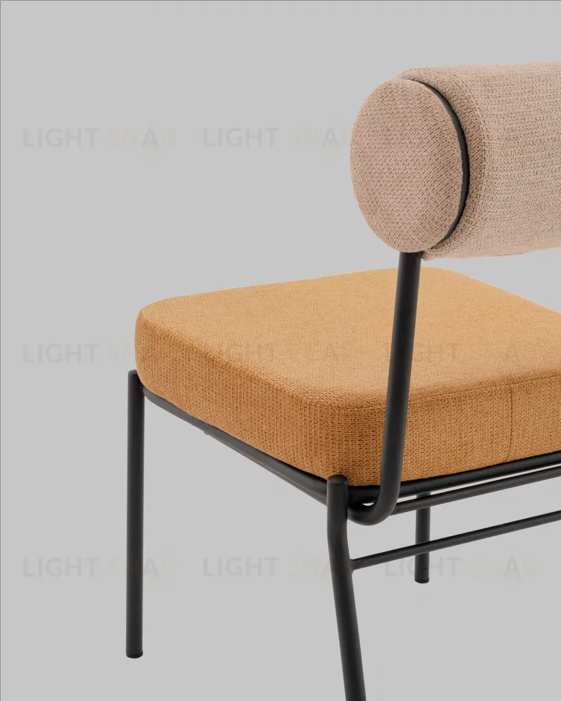 Стул обеденный Ponpoun бежевый терракотовый УТ000040465