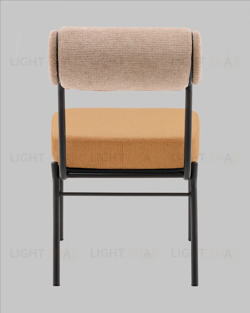 Стул обеденный Ponpoun бежевый терракотовый УТ000040465