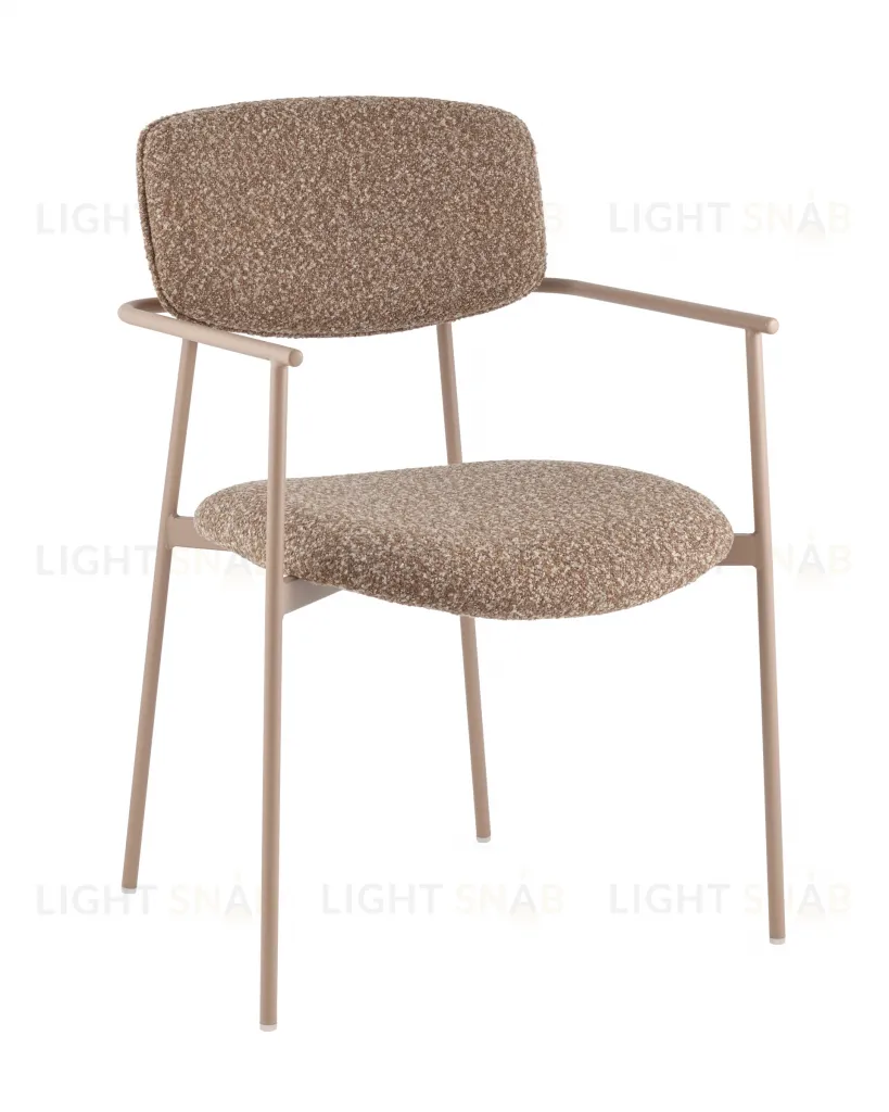 Стул Doe коричневый бежевые ножки УТ000040248