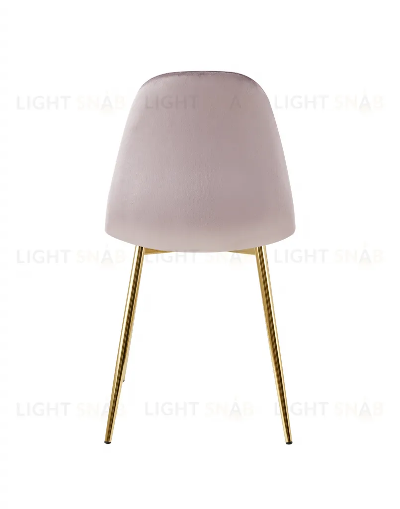 Стул Валенсия SN велюр розовый золотые ножки УТ000040586