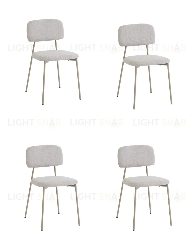 Стул Chao серый серые ножки 4 шт. УТ000040816