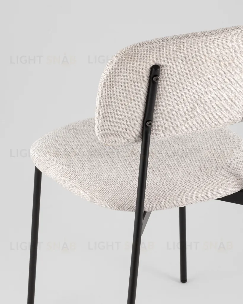 Стул Chao светло-серый черные ножки УТ000039971