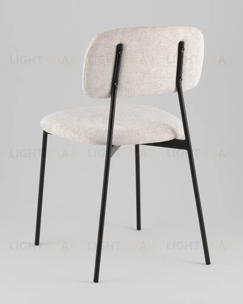 Стул Chao светло-серый черные ножки УТ000039971