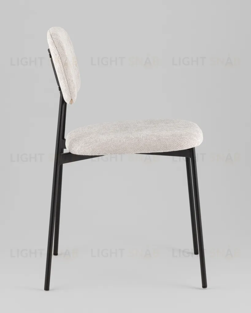 Стул Chao светло-серый черные ножки УТ000039971