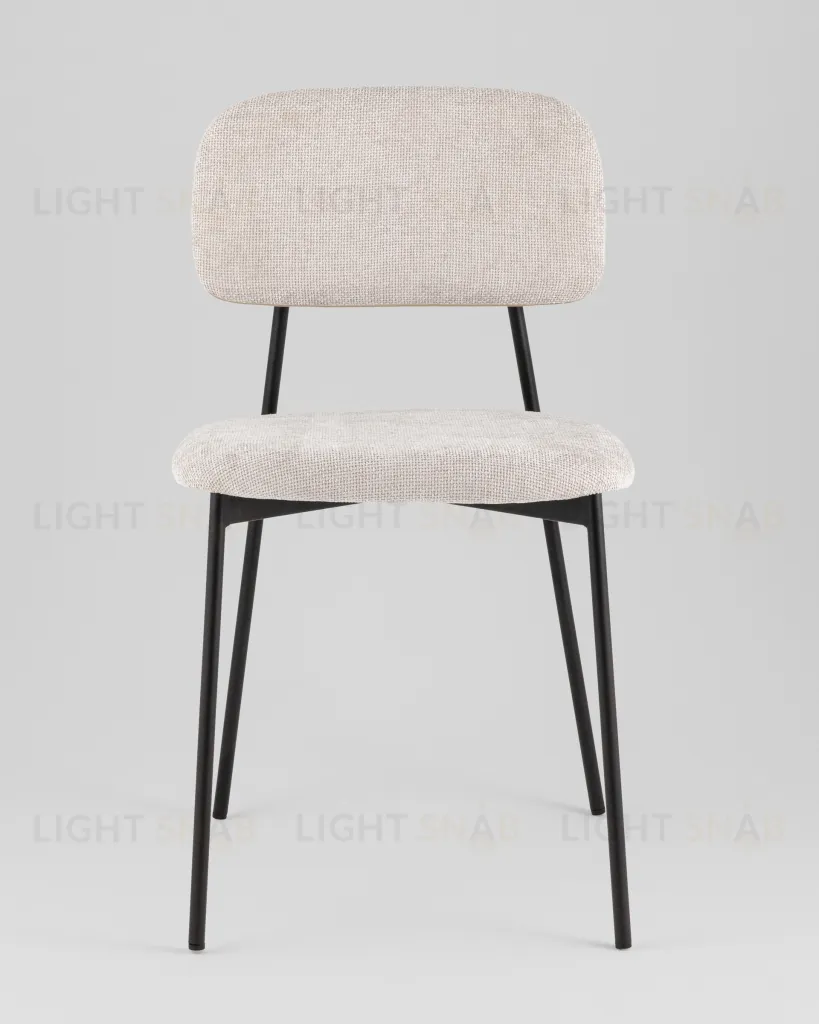 Стул Chao светло-серый черные ножки УТ000039971