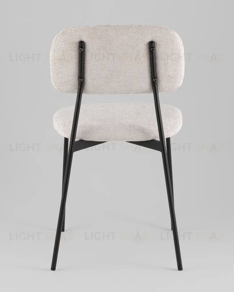 Стул Chao светло-серый черные ножки УТ000039971