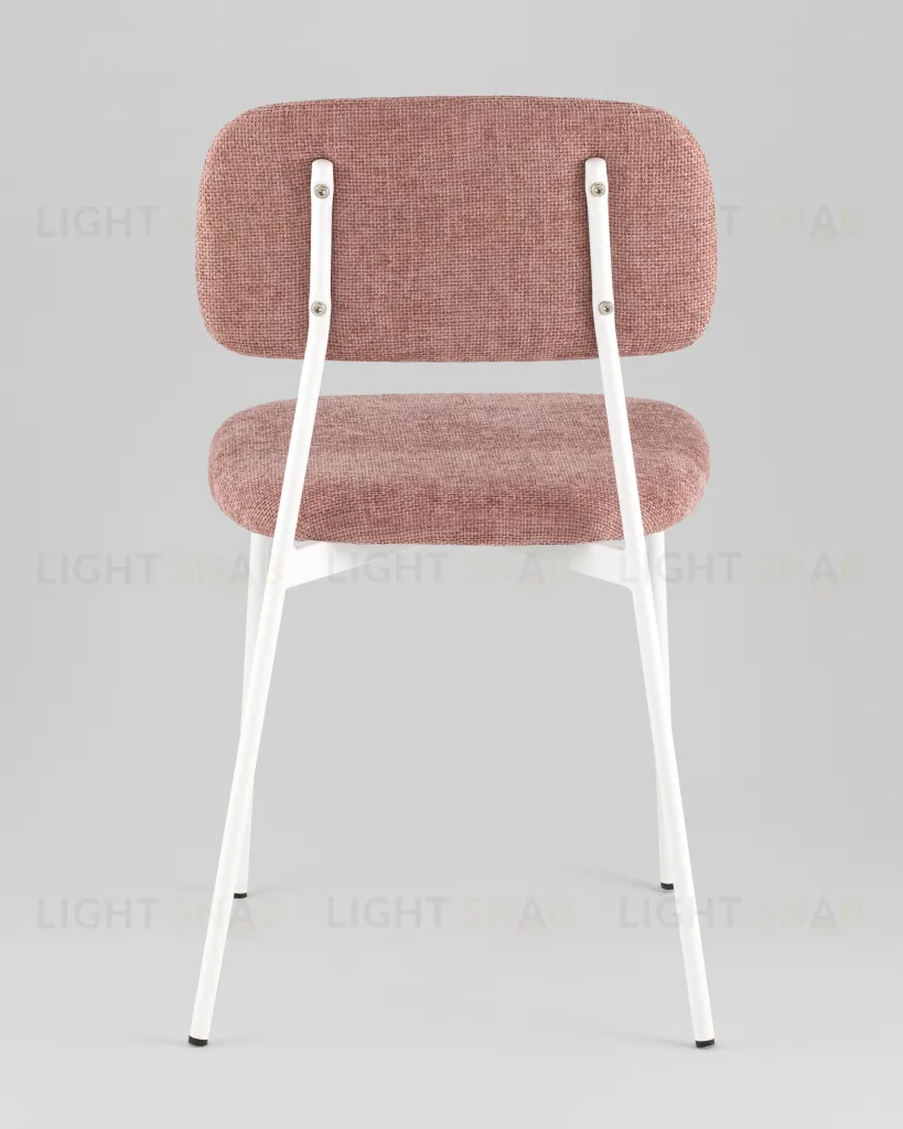 Стул Chao розовый белые ножки 2 шт. УТ000040825