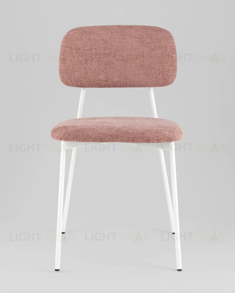 Стул Chao розовый белые ножки 2 шт. УТ000040825