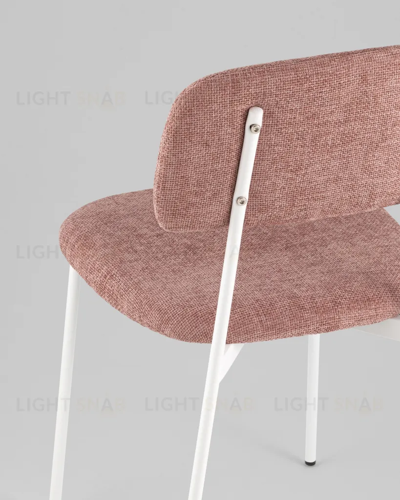 Стул Chao розовый белые ножки 2 шт. УТ000040825