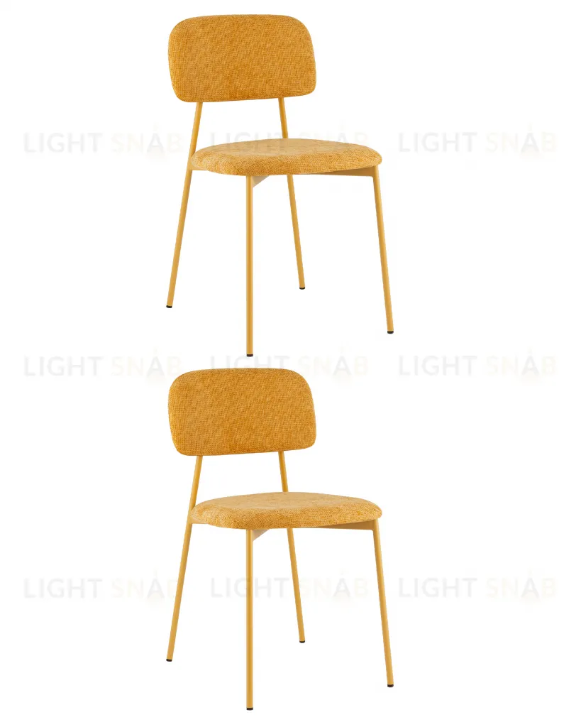 Стул Chao желтый желтые ножки 2 шт. УТ000040826