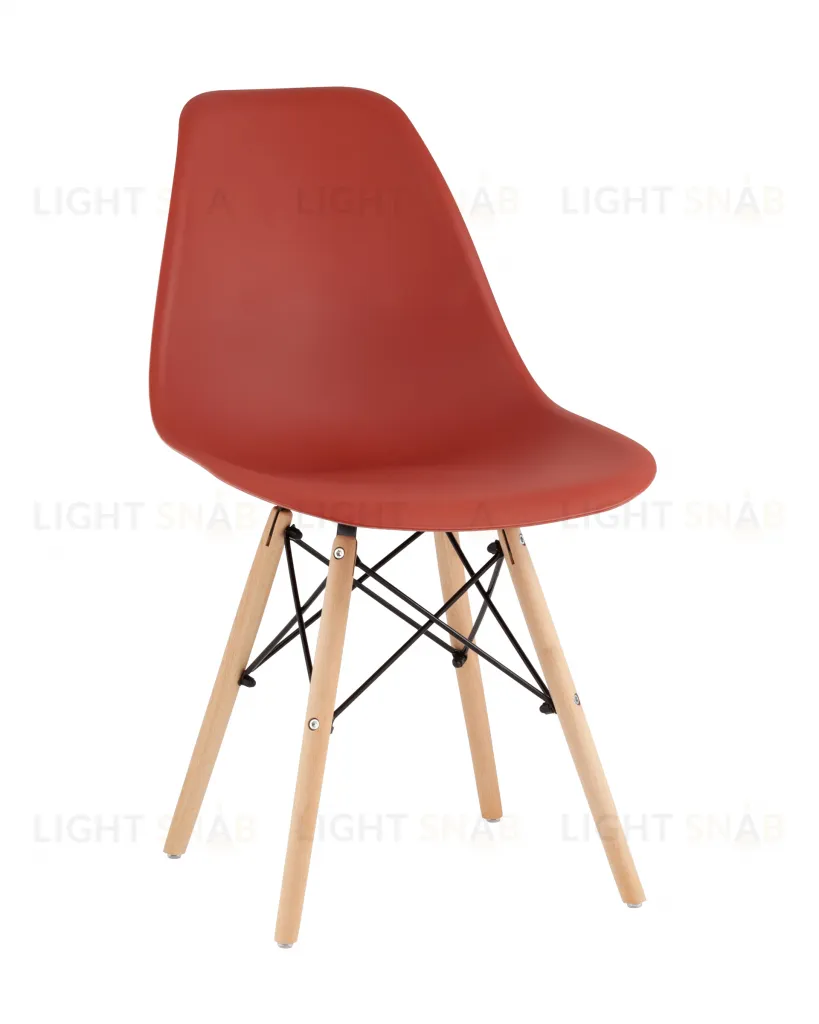 Стул Eames Style DSW терракотовый (разборный каркас) УТ000039374