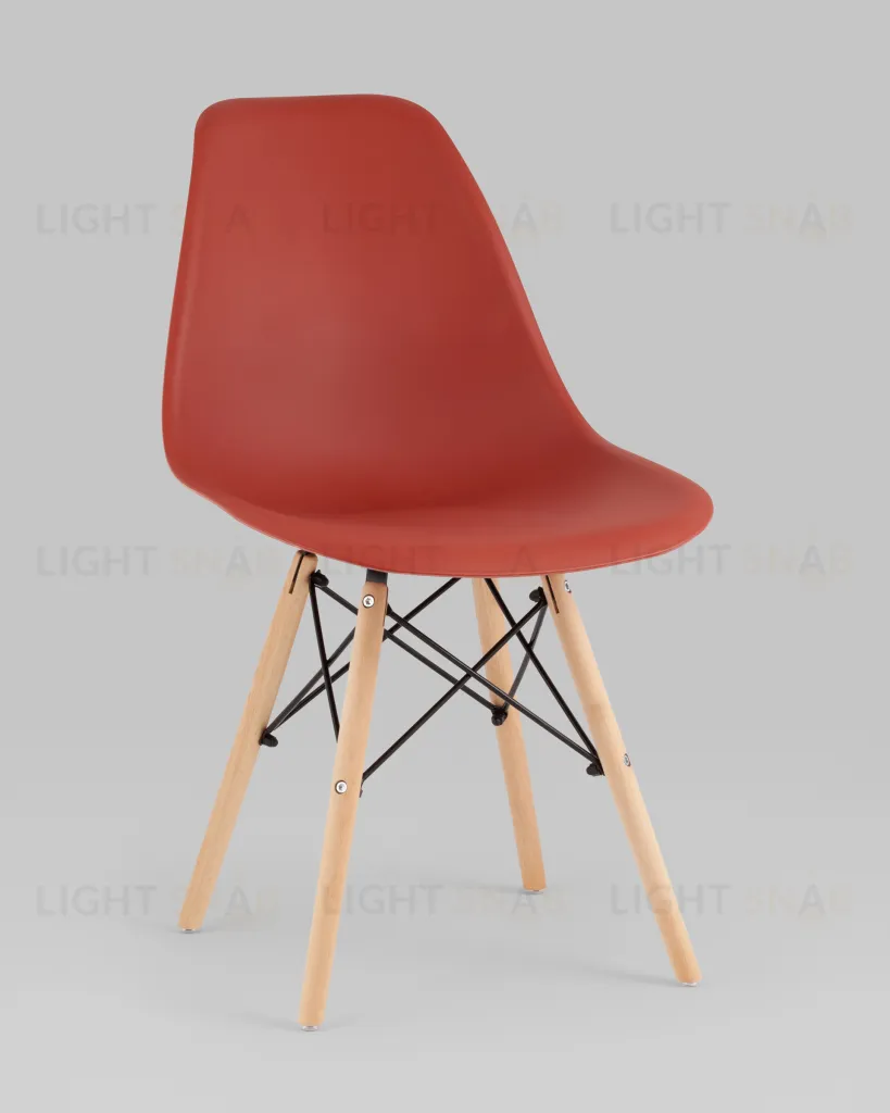 Стул Eames Style DSW терракотовый (разборный каркас) УТ000039374