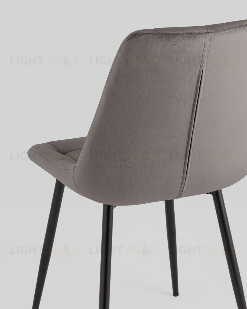 Стул Флекс New велюр светло-серый УТ000039290