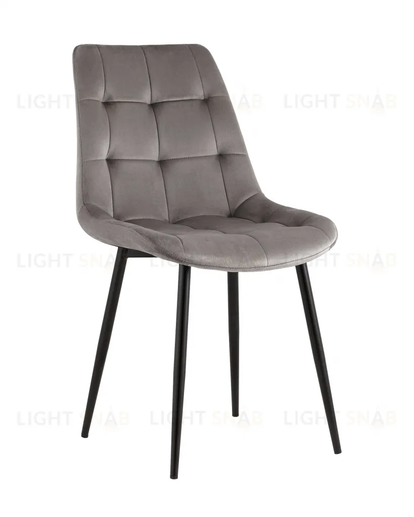 Стул Флекс New велюр светло-серый УТ000039290