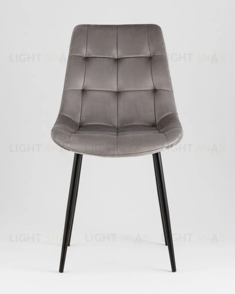 Стул Флекс New велюр светло-серый УТ000039290