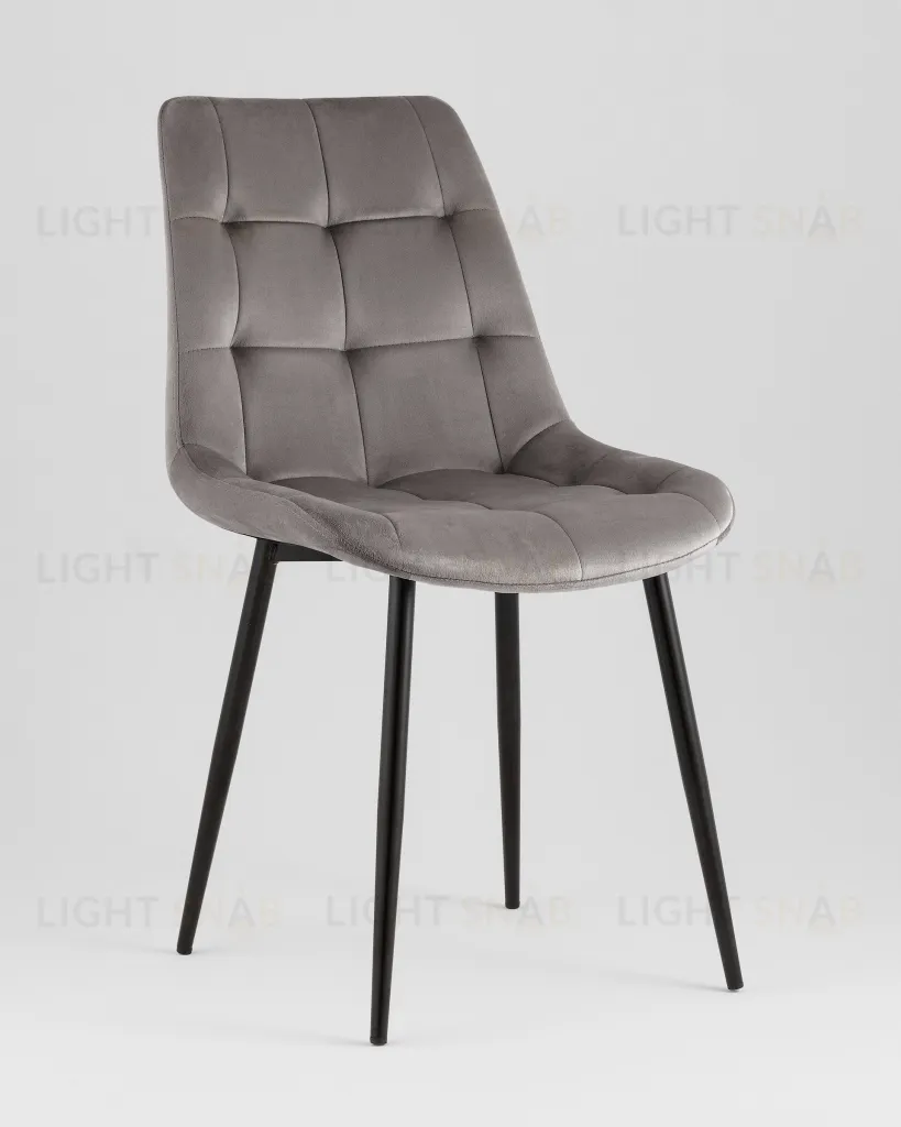 Стул Флекс New велюр светло-серый УТ000039290