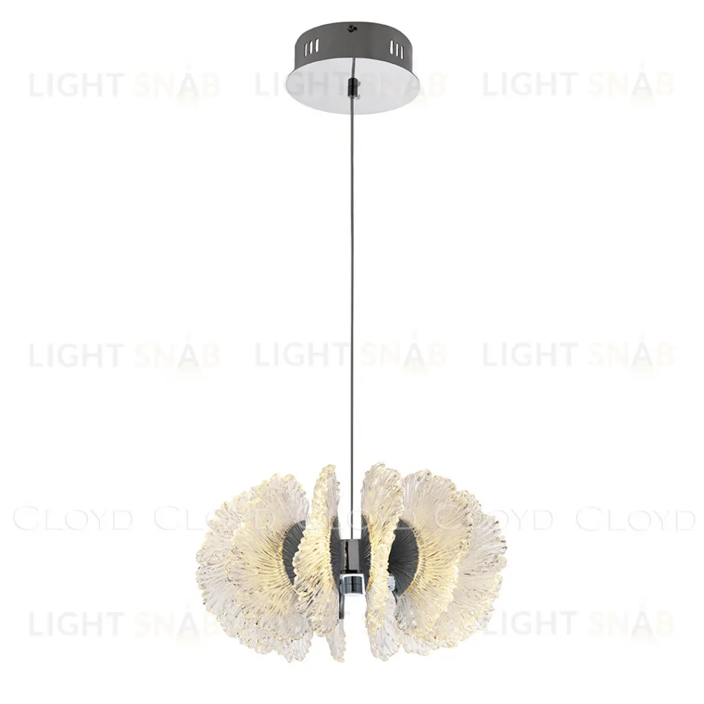  Люстра Cloyd ANTIGUA C1 / Ø35 см - хром (арт.11442)  11442