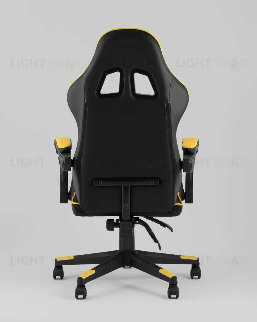 Кресло спортивное TopChairs Shadow черно-желтый УТ000039464