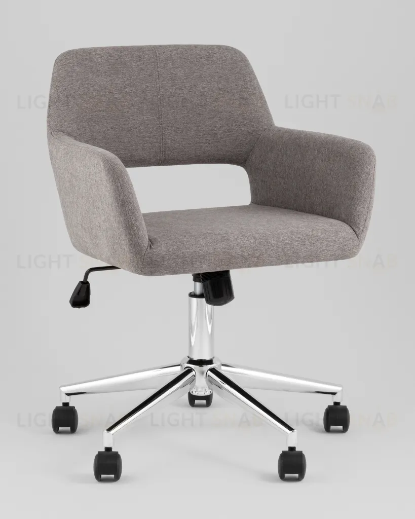 Стул офисный ROSS рогожка темно-серый УТ000039440