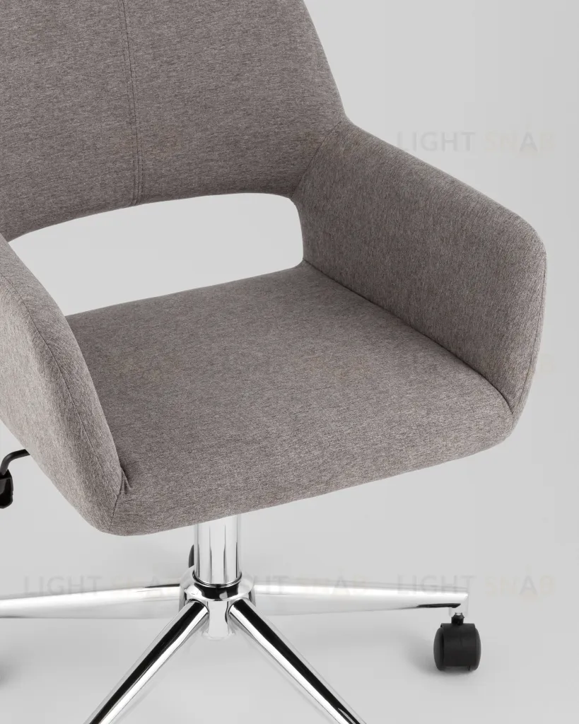 Стул офисный ROSS рогожка темно-серый УТ000039440