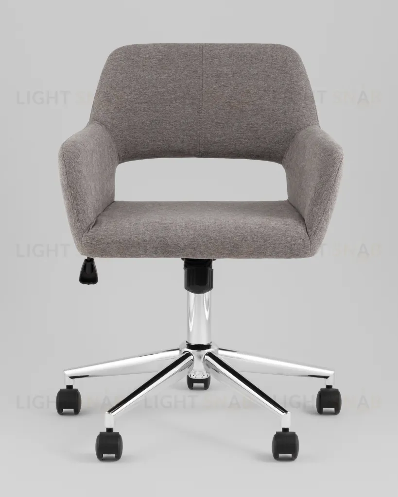 Стул офисный ROSS рогожка темно-серый УТ000039440