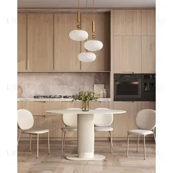 Стул обеденный Pip бежевый кремовые ножки NP УТ000039728