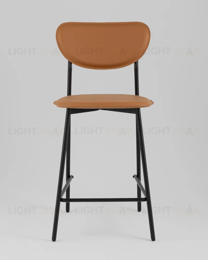 Стул полубарный Minnie коричневый УТ000039217