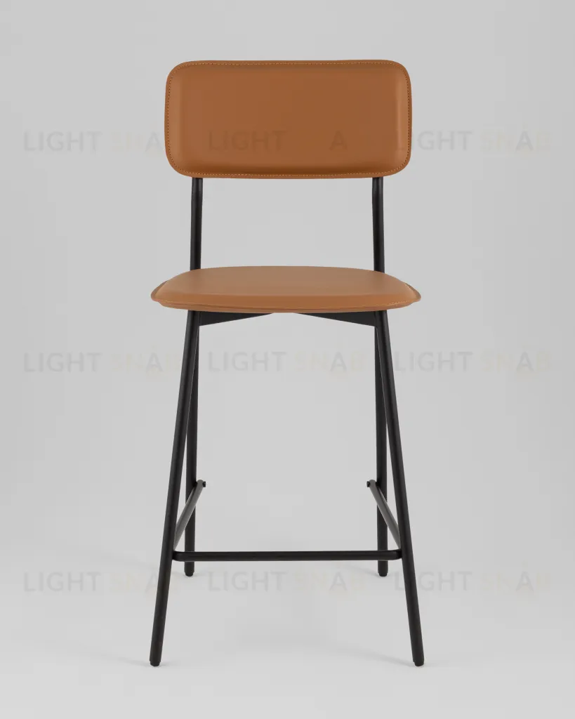 Стул полубарный Mikkie коричневый УТ000039225