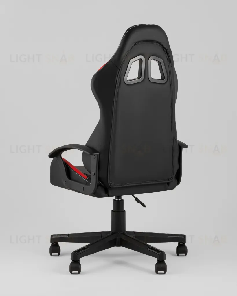 Кресло спортивное TopChairs Wyvern черно-красный УТ000039486