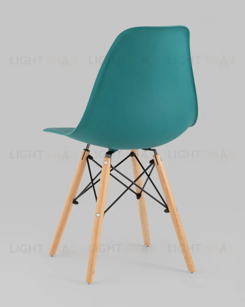 Стул Eames Style DSW темно-бирюзовый (разборный каркас) УТ000037597