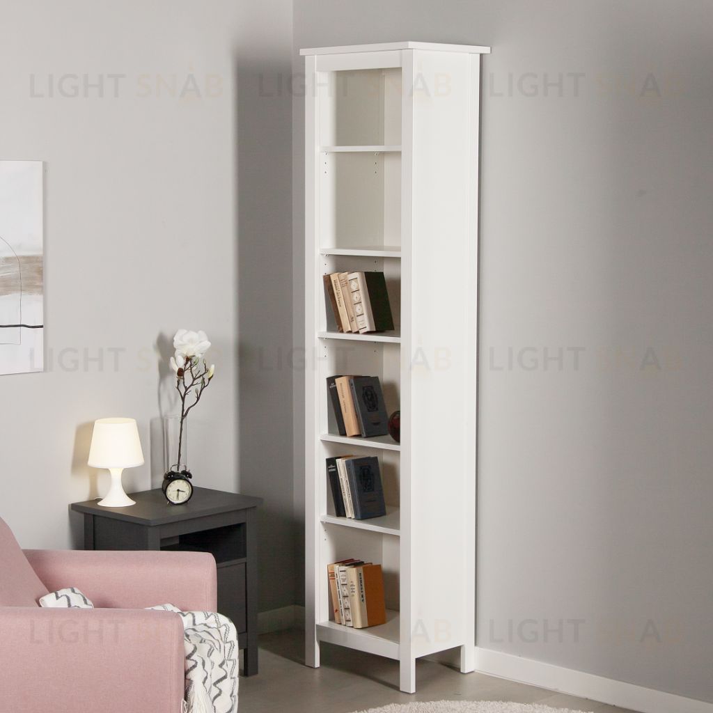 2.08.07.100.1 САГА стеллаж 50 белый RU 2.08.07.100.1