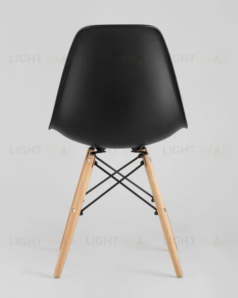 Стул Eames Style DSW черный (разборный каркас) УТ000037601
