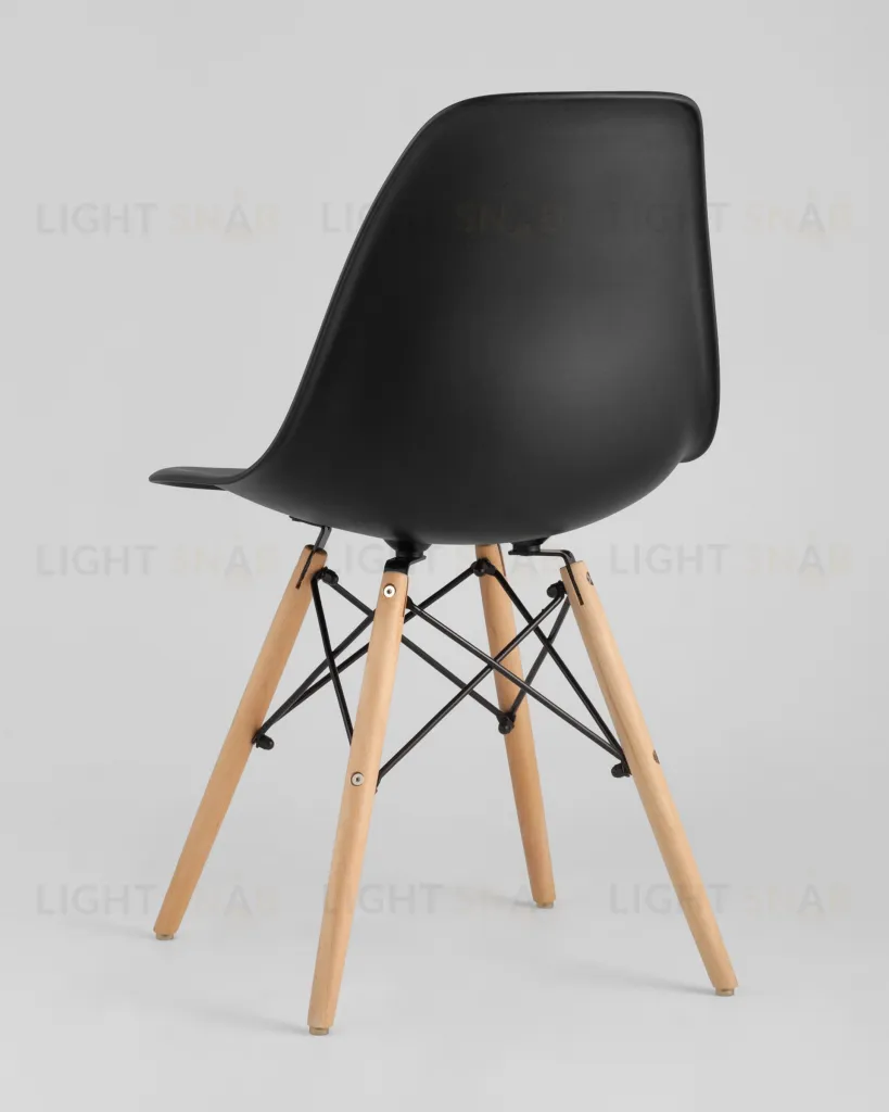 Стул Eames Style DSW черный (разборный каркас) УТ000037601