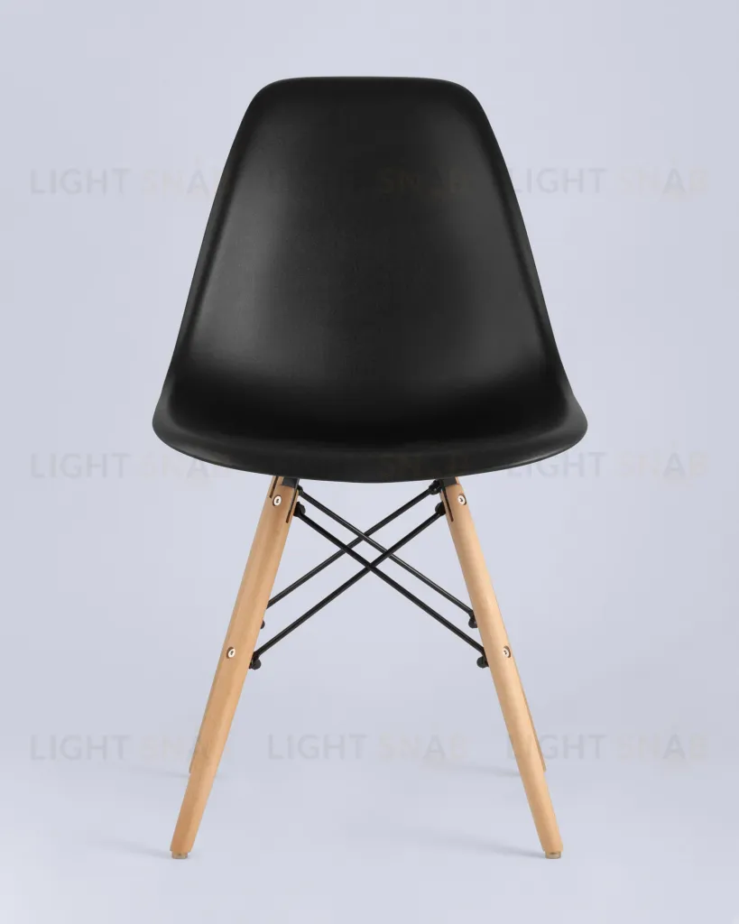 Стул Eames Style DSW черный (разборный каркас) УТ000037601