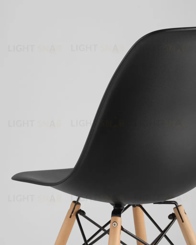 Стул Eames Style DSW черный (разборный каркас) УТ000037601