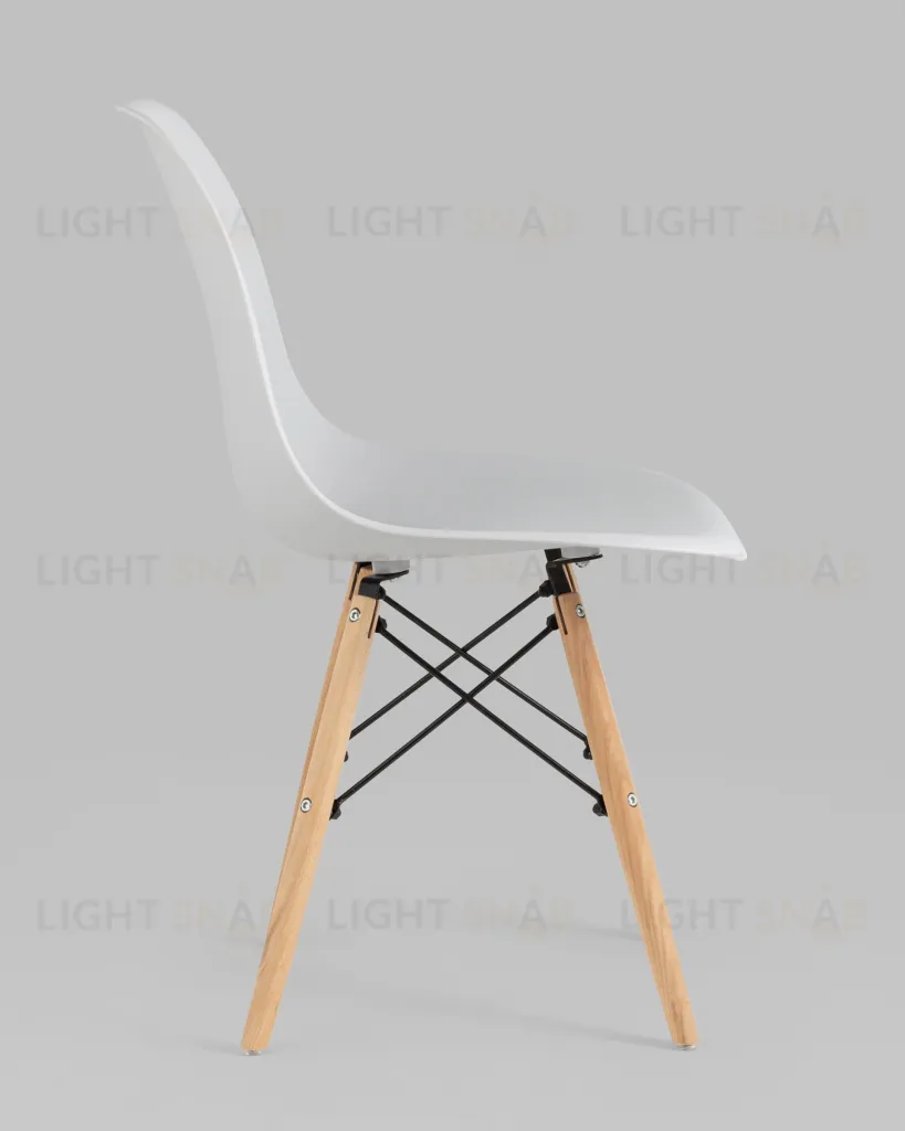 Стул Eames Style DSW светло-серый (разборный каркас) УТ000037594