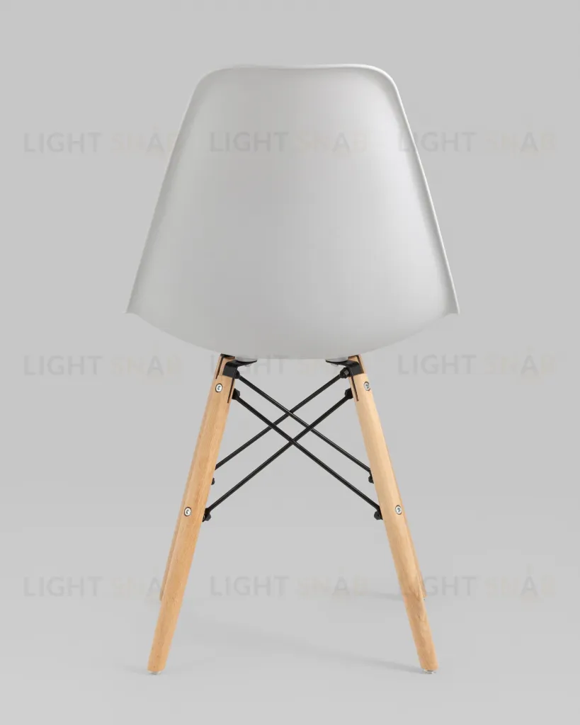 Стул Eames Style DSW светло-серый (разборный каркас) УТ000037594