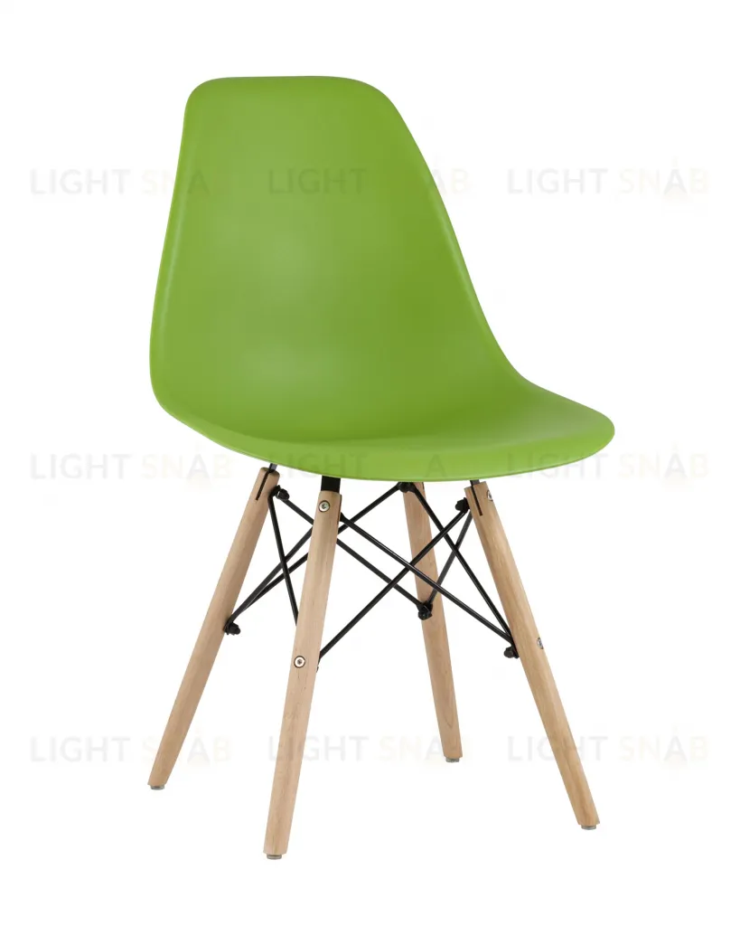 Стул Eames Style DSW зеленый (разборный каркас) УТ000037591