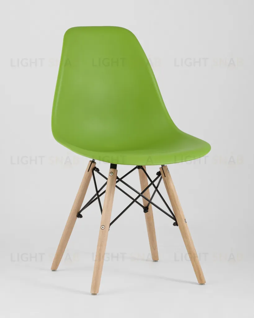 Стул Eames Style DSW зеленый (разборный каркас) УТ000037591