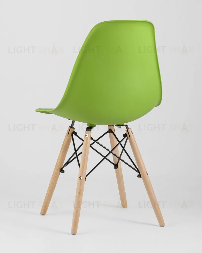 Стул Eames Style DSW зеленый (разборный каркас) УТ000037591
