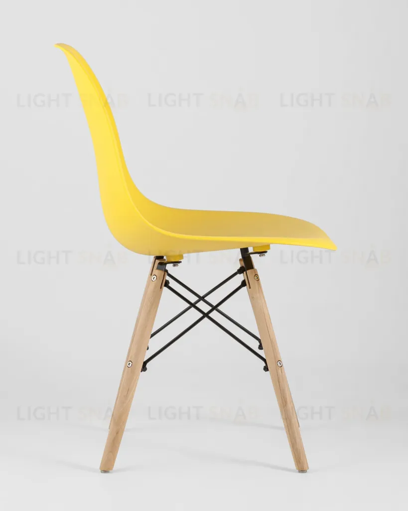 Стул Eames Style DSW желтый (разборный каркас) УТ000037590