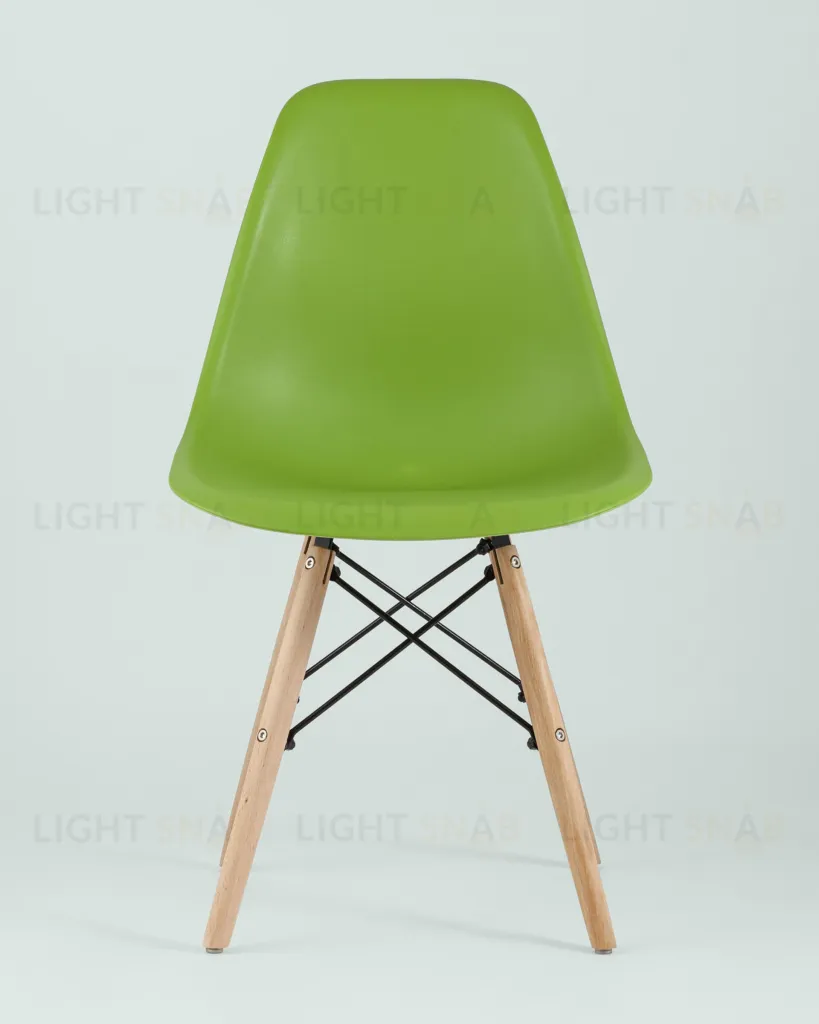 Стул Eames Style DSW зеленый (разборный каркас) УТ000037591