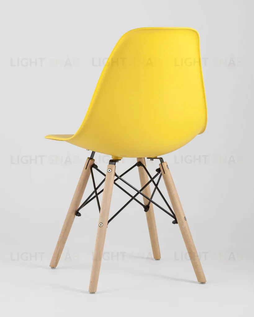 Стул Eames Style DSW желтый (разборный каркас) УТ000037590