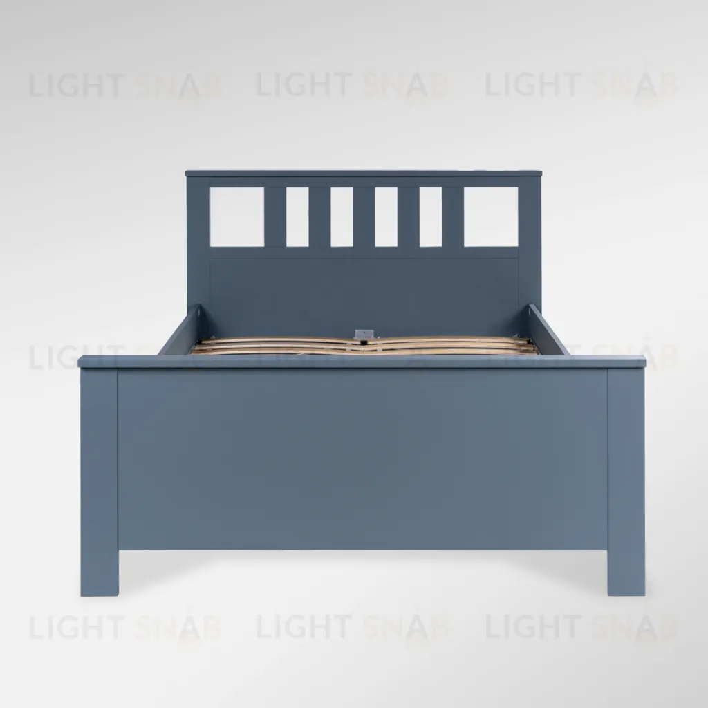 2.08.04.060.6 САГА кровать двойная 140х200 темно-бирюзовая 2.08.04.060.6