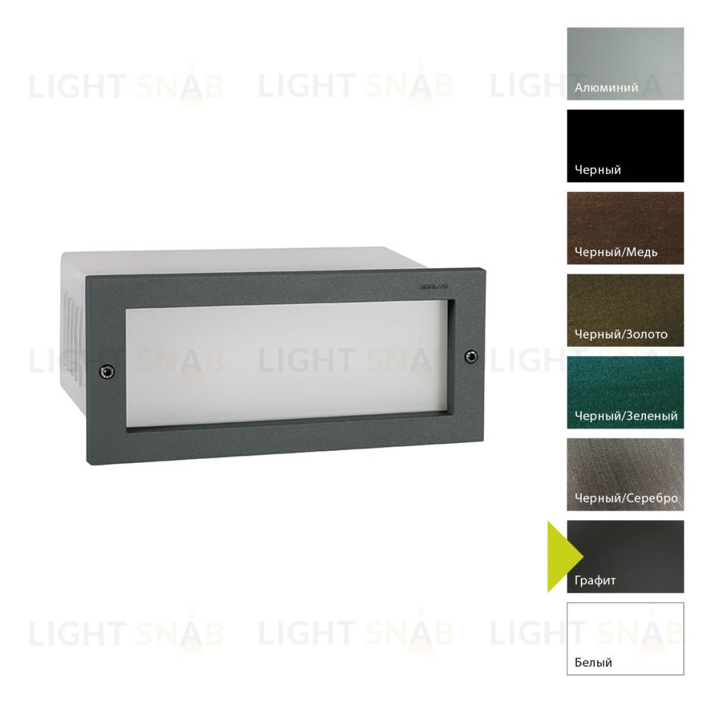 Настенный фонарь Norlys, GRIMSTAD GR (Графит) 1544GR