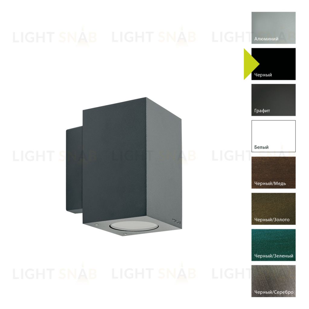 Настенный фонарь Norlys, SANDVIK B (Черный) 1742B