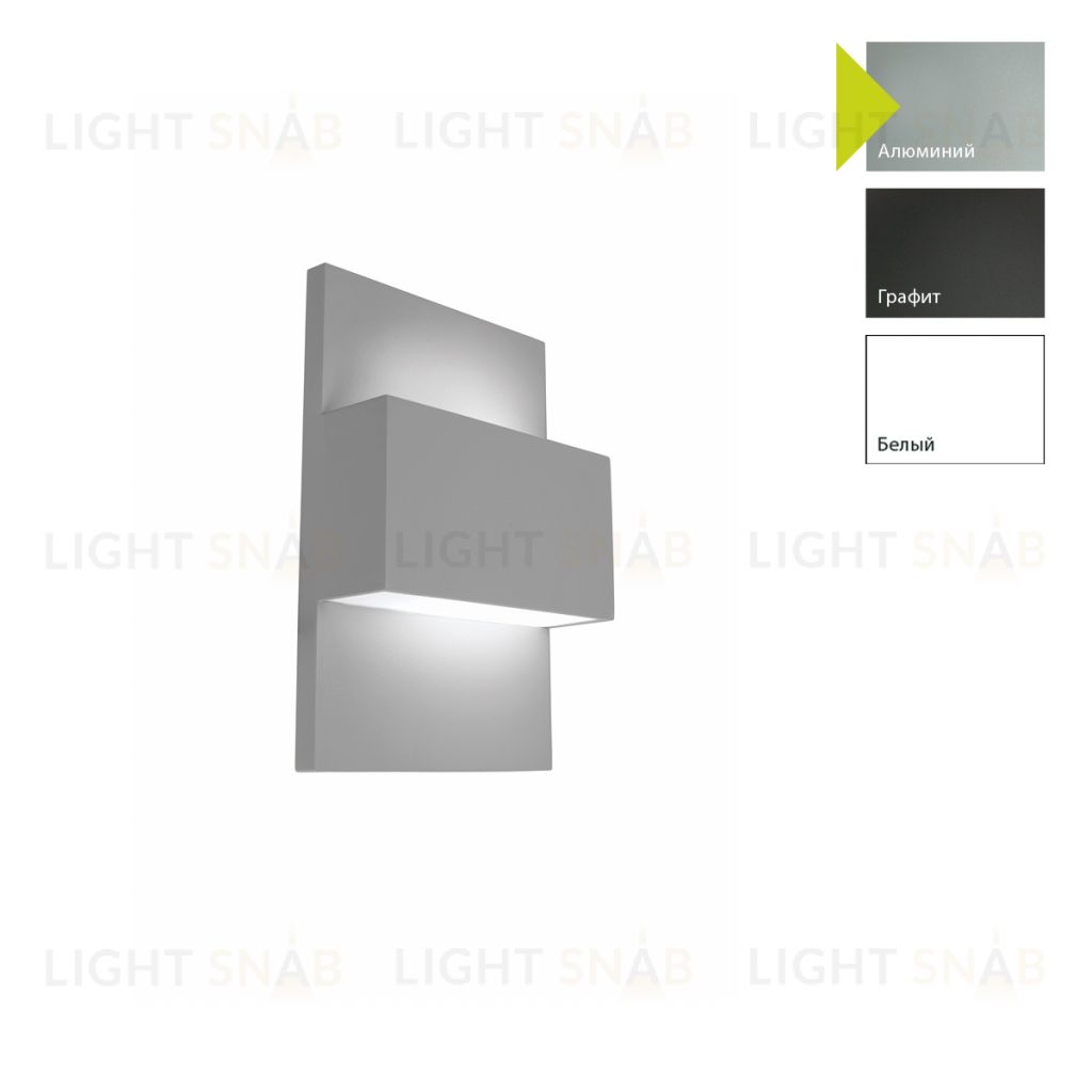 Настенный фонарь Norlys, GENEVE AL (Алюминий) 1879AL