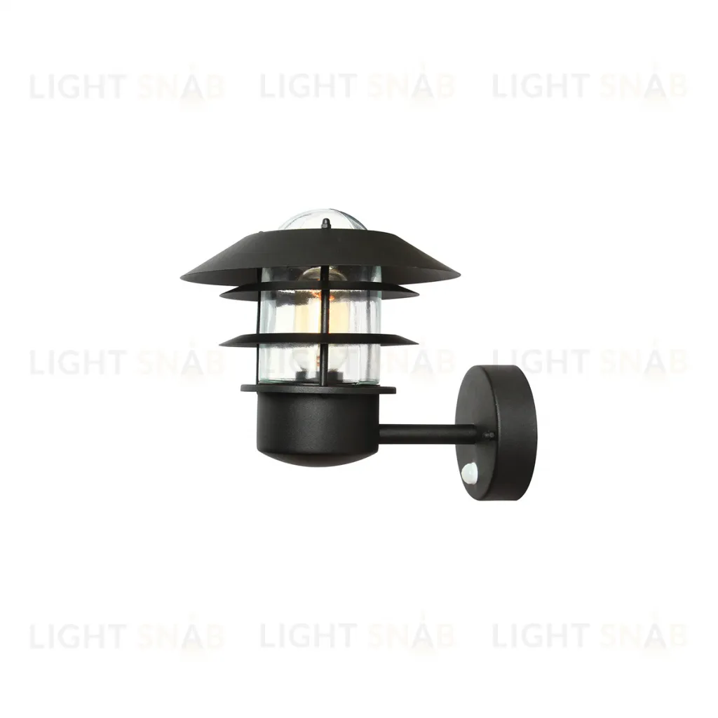 Настенный фонарь Elstead Lighting, Арт. HELSINGOR-PIR-BK HELSINGOR-PIR-BK